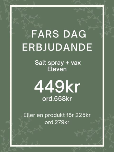 Glöm inte Fars dag den 8 november! 
En väluppskattad present. Bara hos oss på Attityd. Välkomna in!🥰